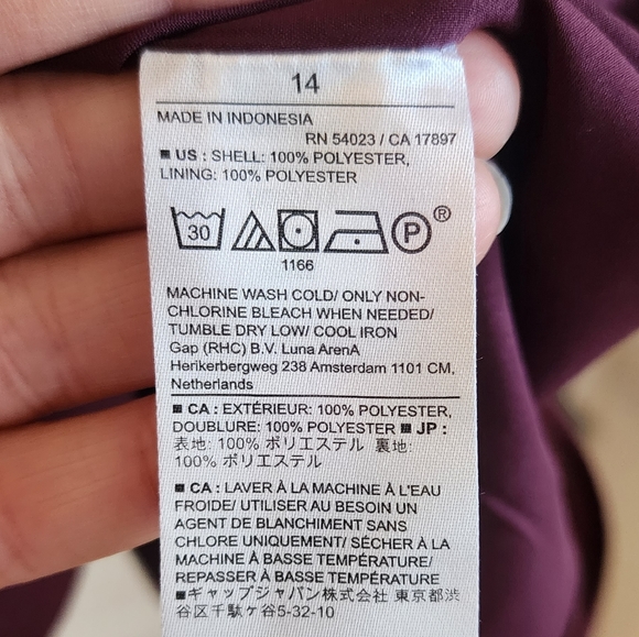 Bananna Republic Dress spaghetti strap square neckline NWT - Picture 5 of 5